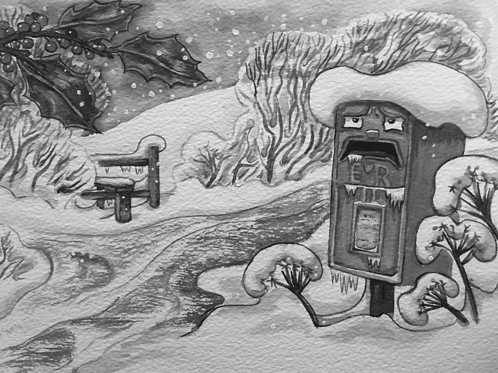 Watercolour painting